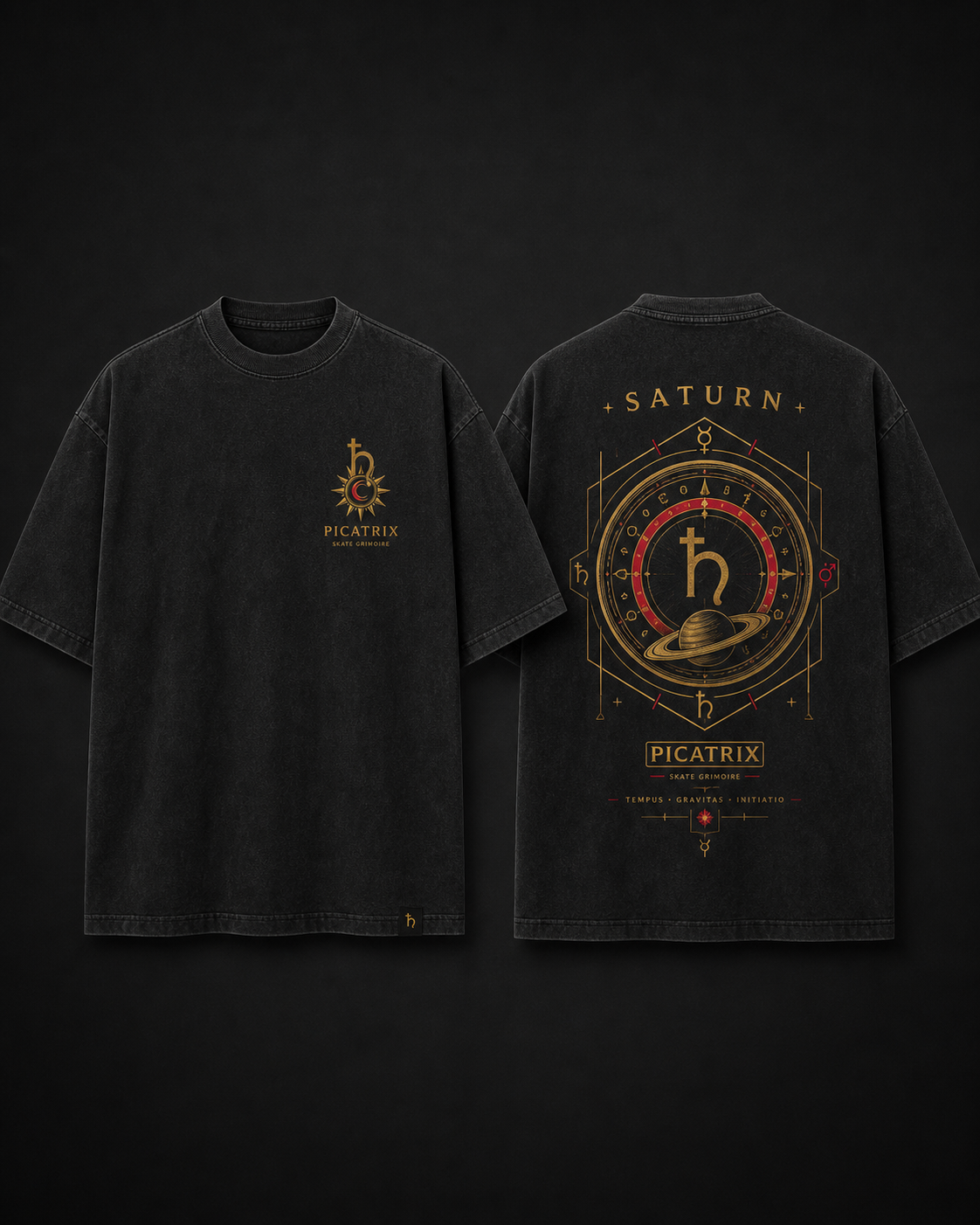 Saturn Heavy Tee